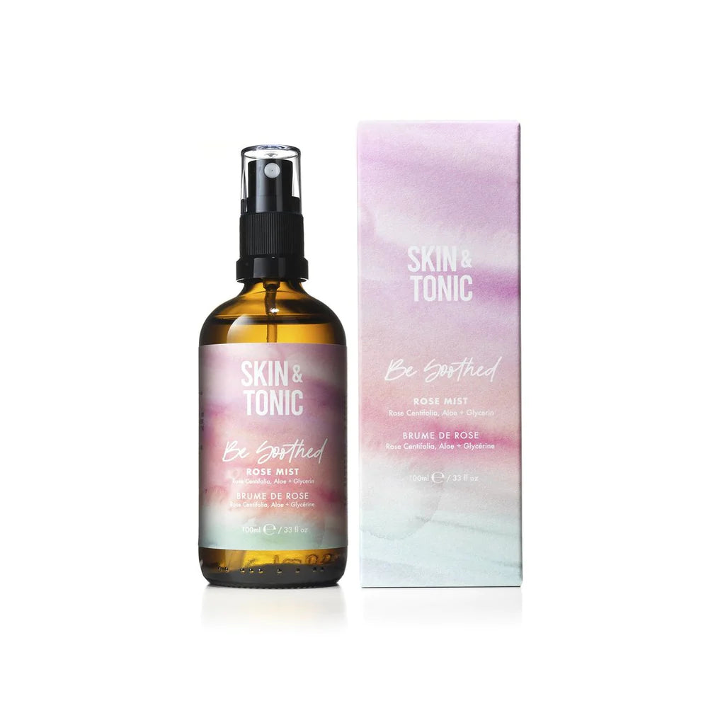 SKIN & TONIC BE SOOTHED ROSE MIST KASVOVESI