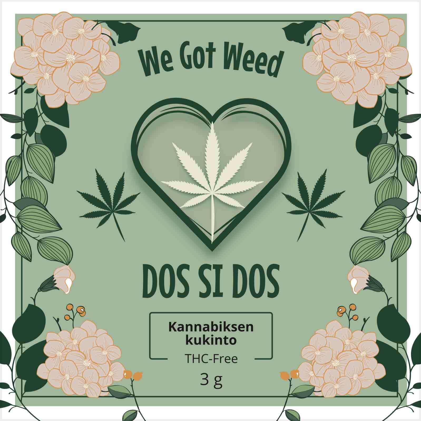 Cheese lajikkeen kukinto 1g, 3g & 7g pusseissa