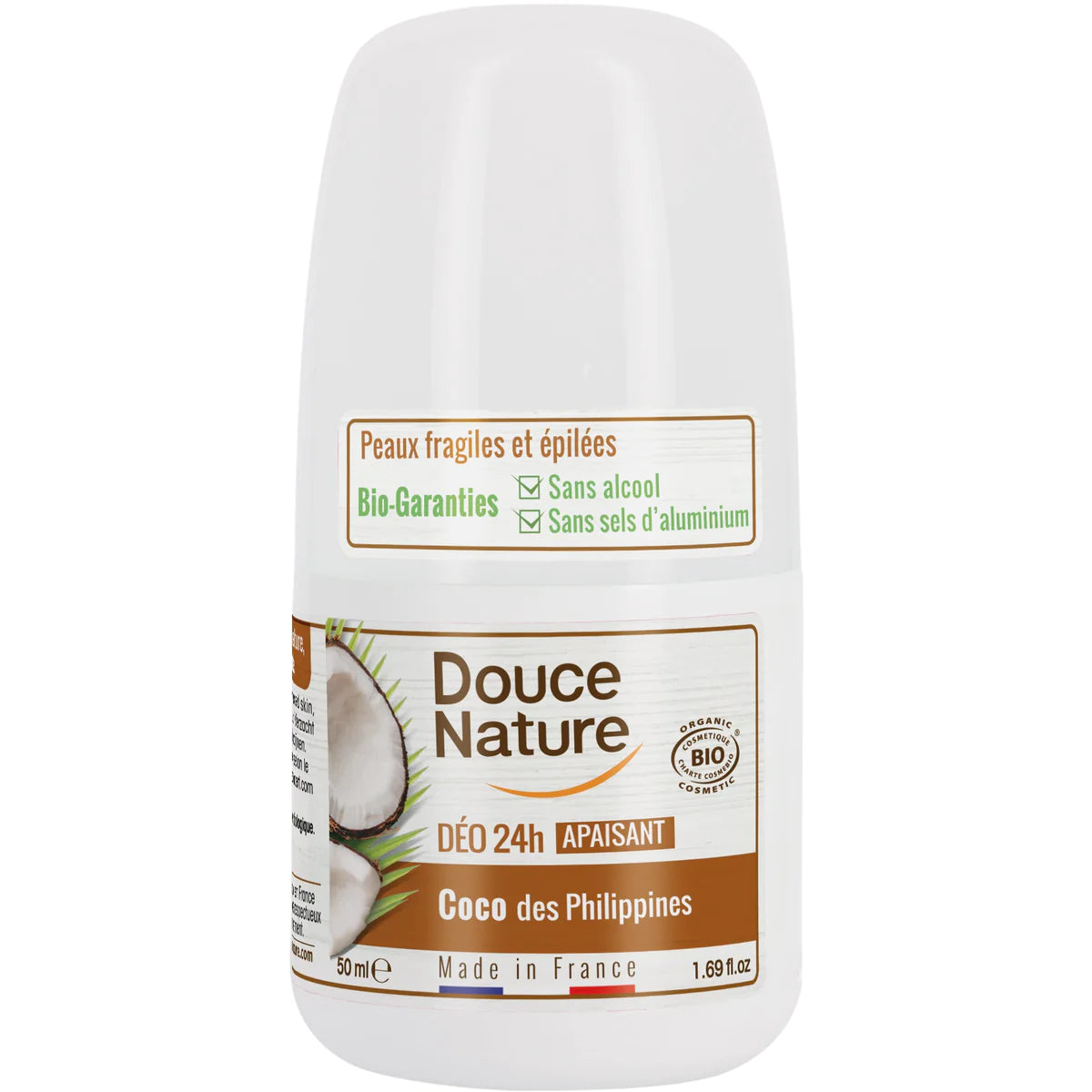 DOUCE NATURE COCONUT ALUMINUM-FREE DEODORANT