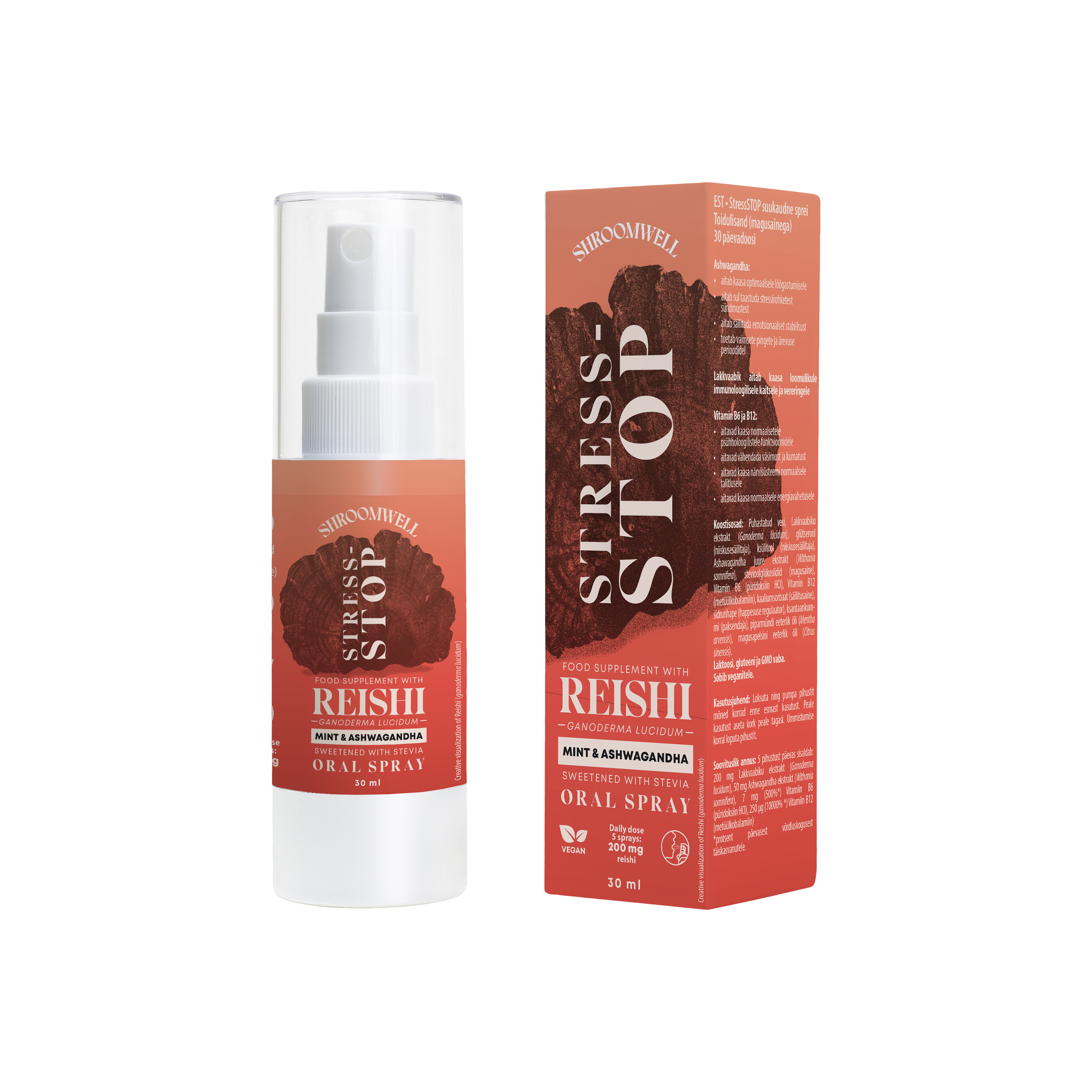 StressStop – Rauhoittava suihke, 30ml