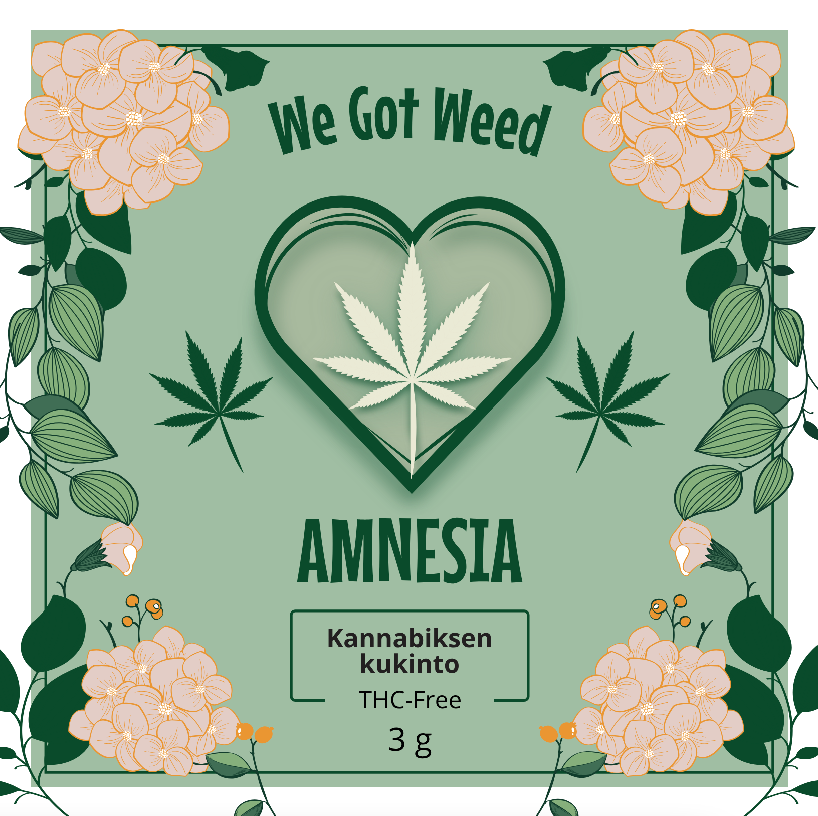 Amnesia  (0% THC), We Got Weed