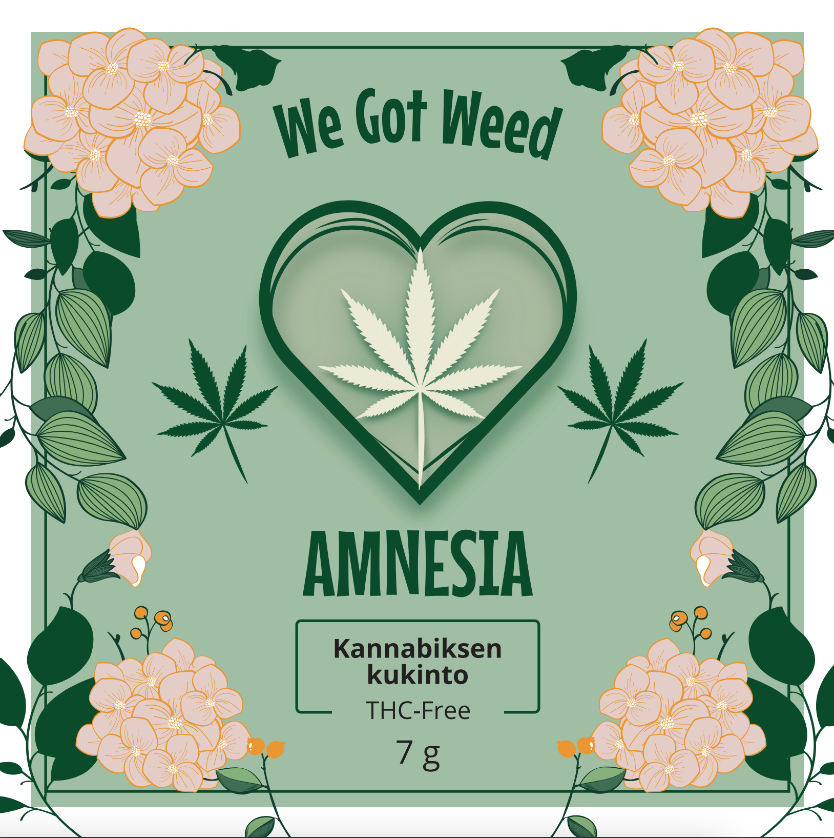 Amnesia  (0% THC), We Got Weed