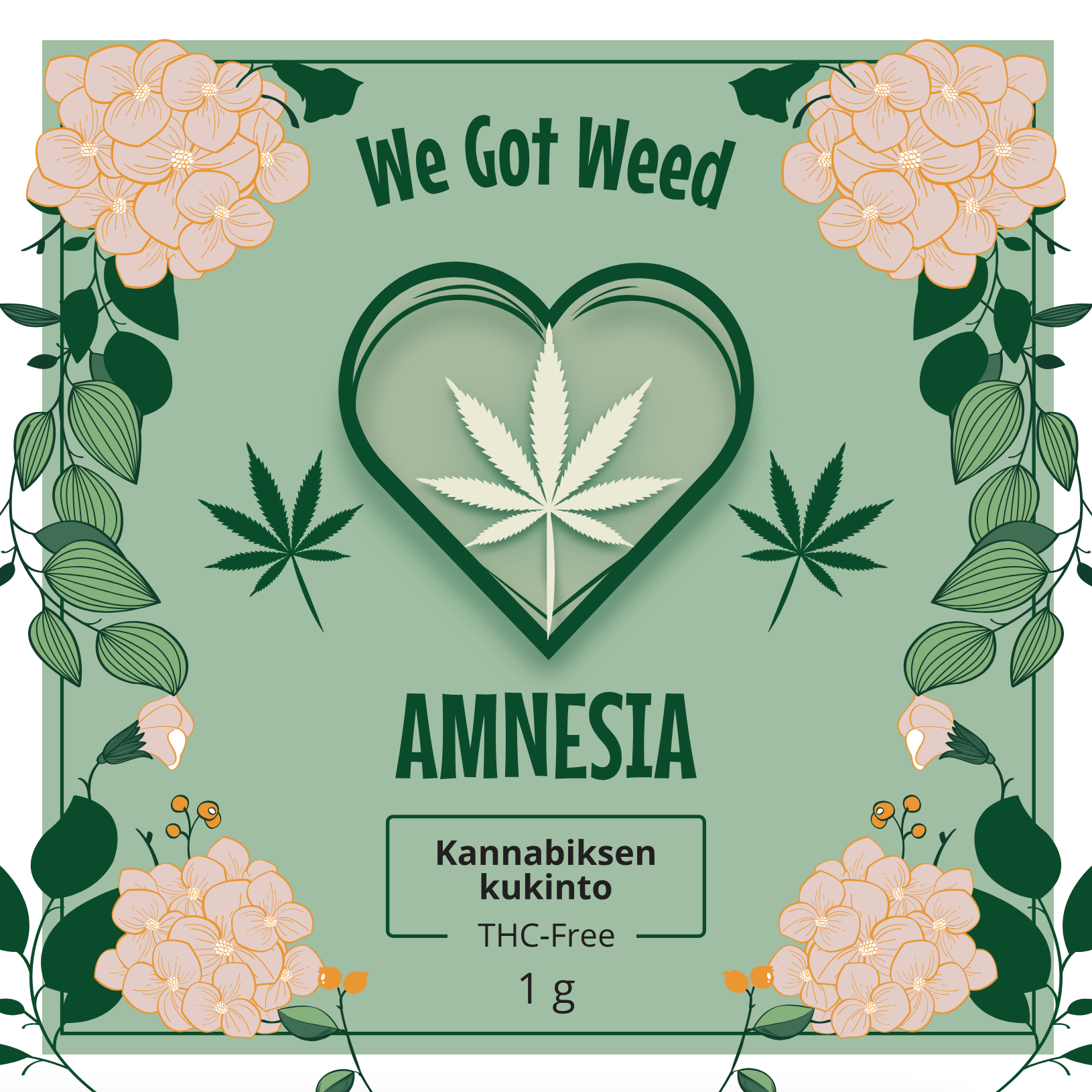 Amnesia  (0% THC), We Got Weed