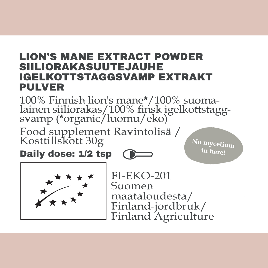 Lion's Mane Extract Powder